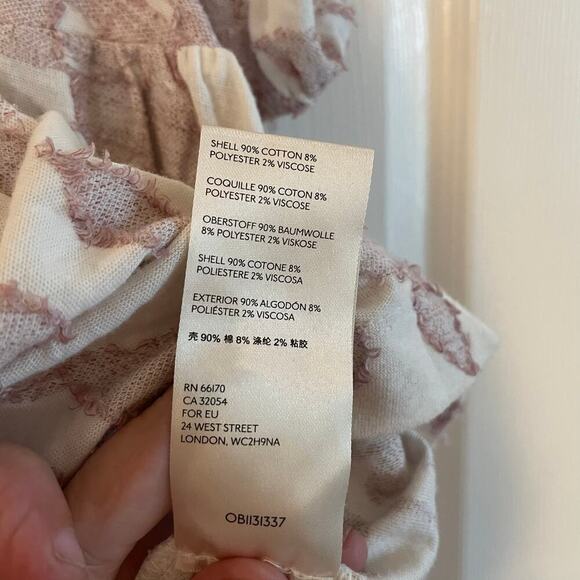 Maeve by Anthropologie Batia Textured Babydoll Top size LP - Picture 8 of 14